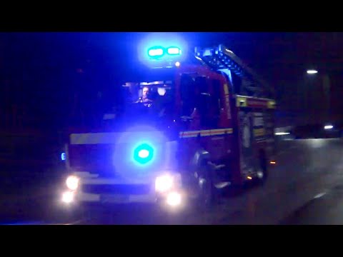 Wigan First Pump Responding - Greater Manchester Fire & Rescue Service