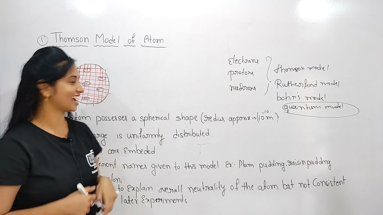 2.2 and 2.2.1  Thomson Model of Atom | NCERT Chemistry Class 11 | Chapter-2 Structure of Atom