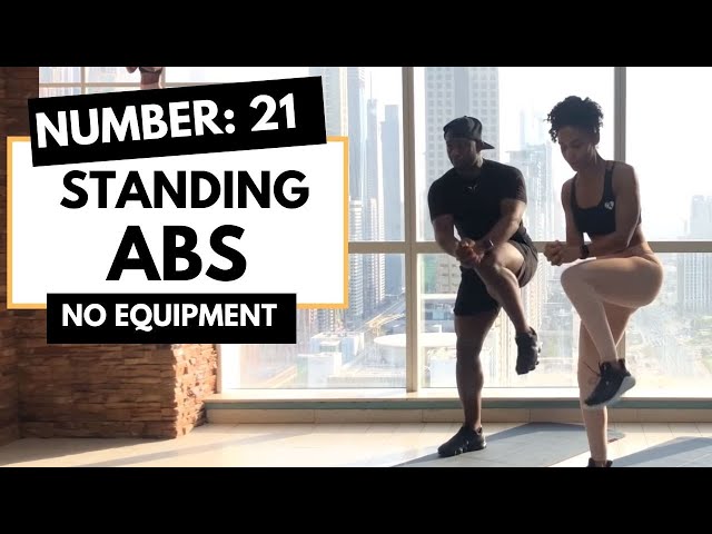 Standing Abs Workout ➡ (NO EQUIPMENT) Lower Ab Workouts: 21