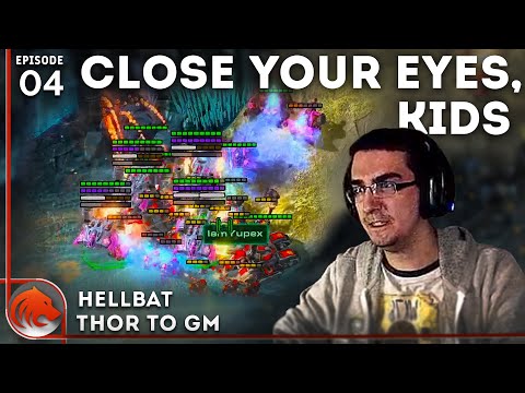 MELTING Terran Army With Hellbat Drops! | MASS Hellbat & Thor to Grandmaster #4