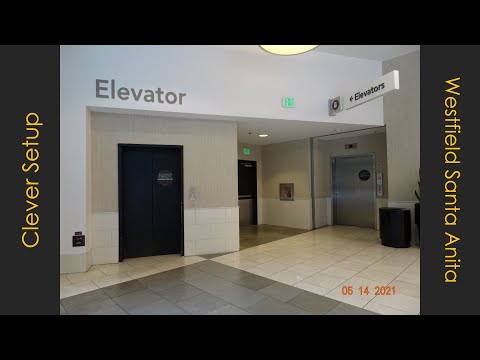 Montgomery & Kone Interior Mall Elevators at Westfield Santa Anita