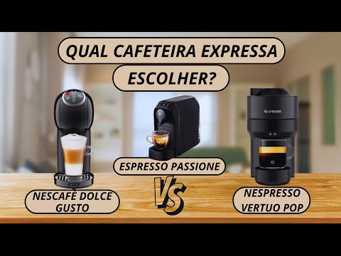 Melhor Custo Benefício: Dolce Gusto, Espresso Passione ou Nespresso Vertuo Pop? [ANÁLISE COMPLETA]