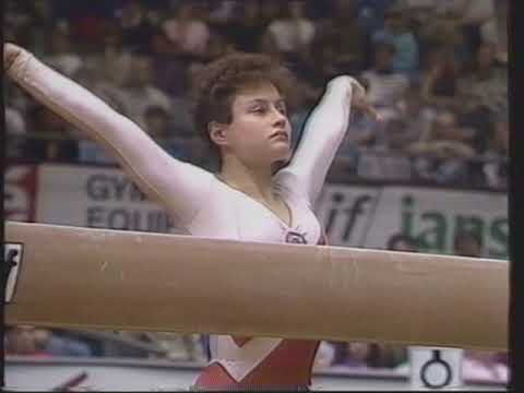 Elena Shoushounova (URS) - Worlds 1987 - Balance Beam Final
