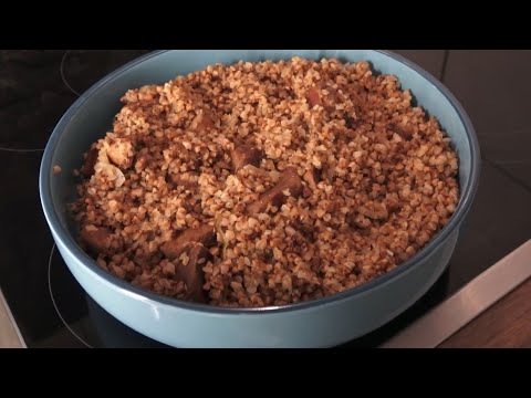 Buchweizen kochen mit Fleisch   Rezept