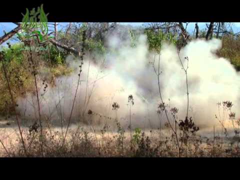 استهداف مقرات النظام بصواريخ محلية الصنع من قبل كتيبة شهداء أنصار الحق في ريف اللاذقية