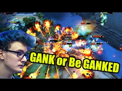 Miracle- [SF] vs Arteezy [OD] GANK Or Be GANKED - Dota 2