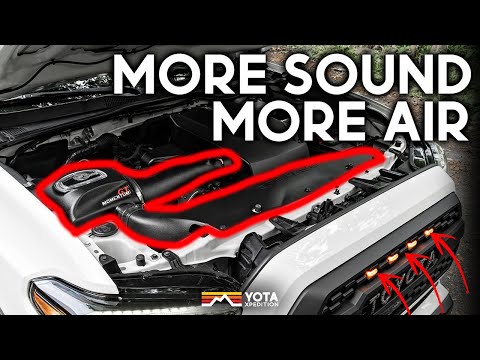 Boost Your Tacoma's Airflow With The aFe Momentum GT Intake And Scoop