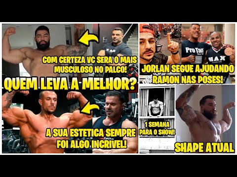 HORSE E BRUNO SANTOS CORREA E CARIANI AVALIARAM! GORILA SHAPE ATUAL! JORLAN SEGUE NO APOIO A RAMON!