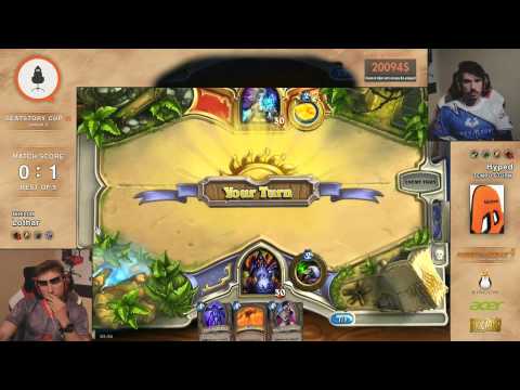 Hyped vs Lothar Part 1 -  Hearthstone SeatStory Cup III Day 1