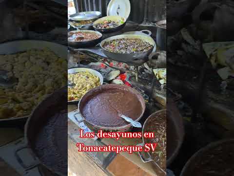 Desayuno en Tonacatepeque El Salvador 🤤😋🇸🇻🧰