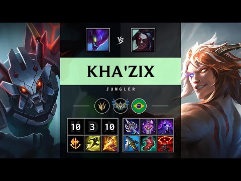 Kha'Zix Jungle vs Kayn - BR Challenger Patch 25.09