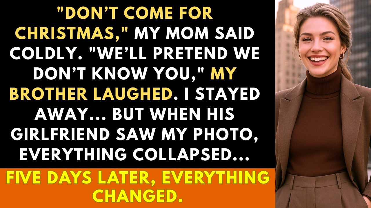 My Family Banned Me from Christmas for One Reason — But the Party Didn’t End the Way They Planned