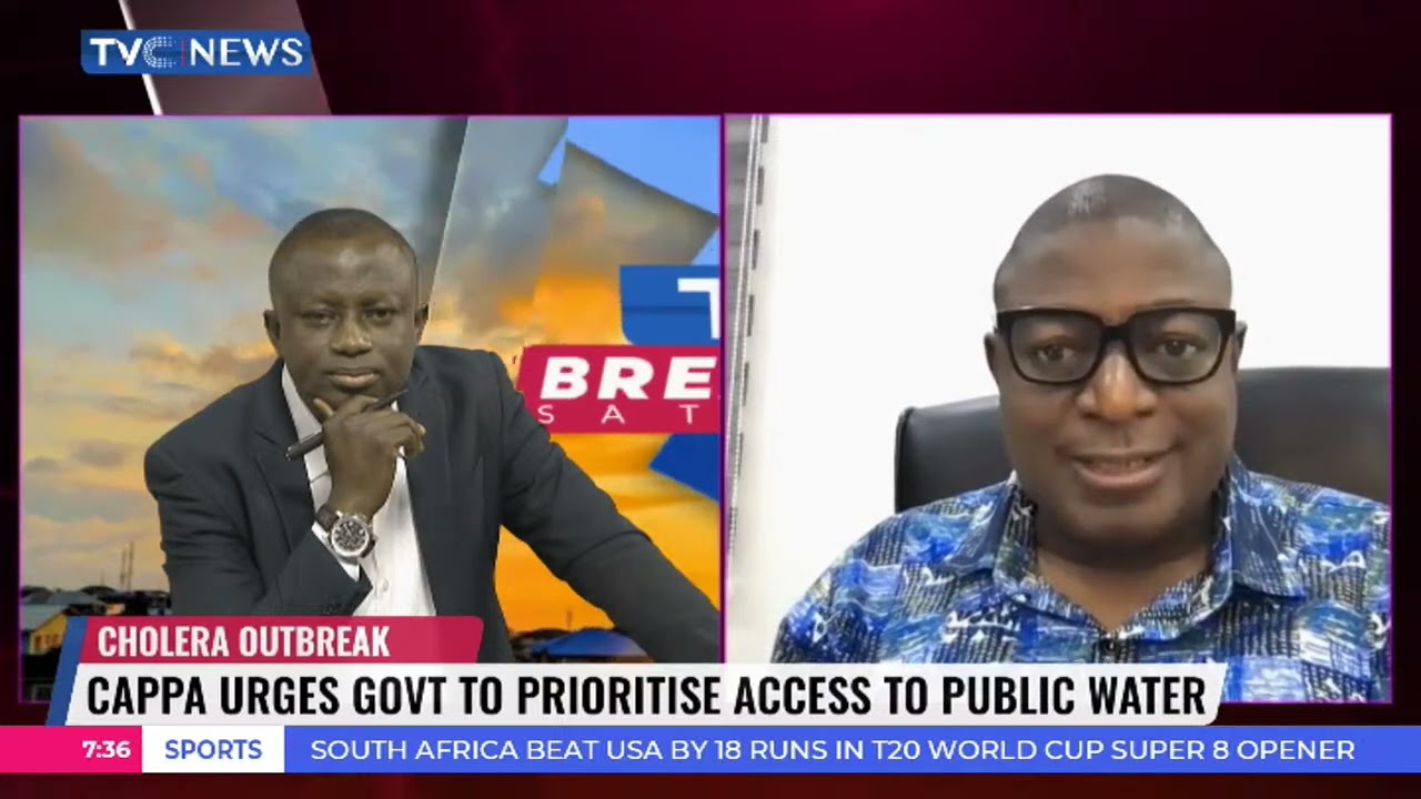 CAPPA Urges Govt To Prioritise Access To Public Water Amid Cholera Outbreak