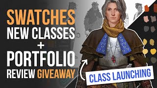 Swatches Launching Classes + Community Events + Win A Portfolio Review