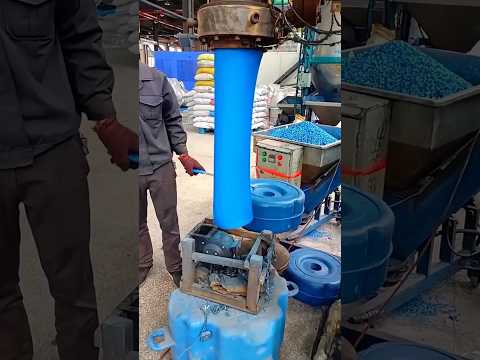 Creation of a plastic can ✅ Blow molding machine #shorts #plastic #factory