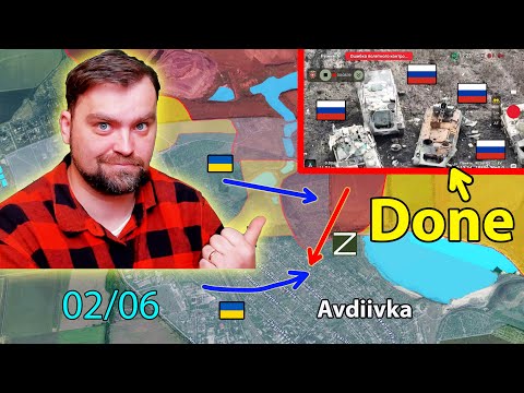 Update from Ukraine | Ruzzia Attacked Avdiivka but lost all of the BMPs. Ukraine causes them losses