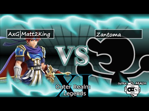 ORLXI - AxG Matt2King (Roy, Falcon) vs. Zantoma (G&W) - LR6 - Smash 4 - Wii U