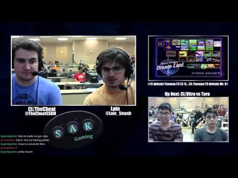 AZMA2 Winners Semis - CL|Vitro (Marth) vs Toro (Samus)