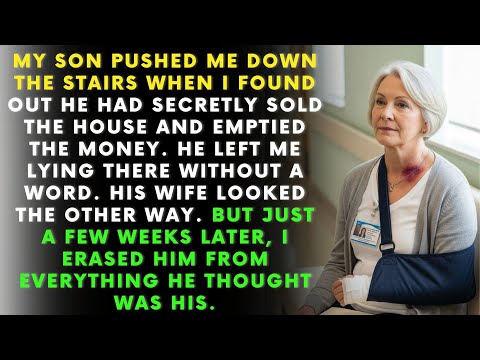 My Son Pushed Me Down The Stairs When I Found Out He Sold My House And Took Everything