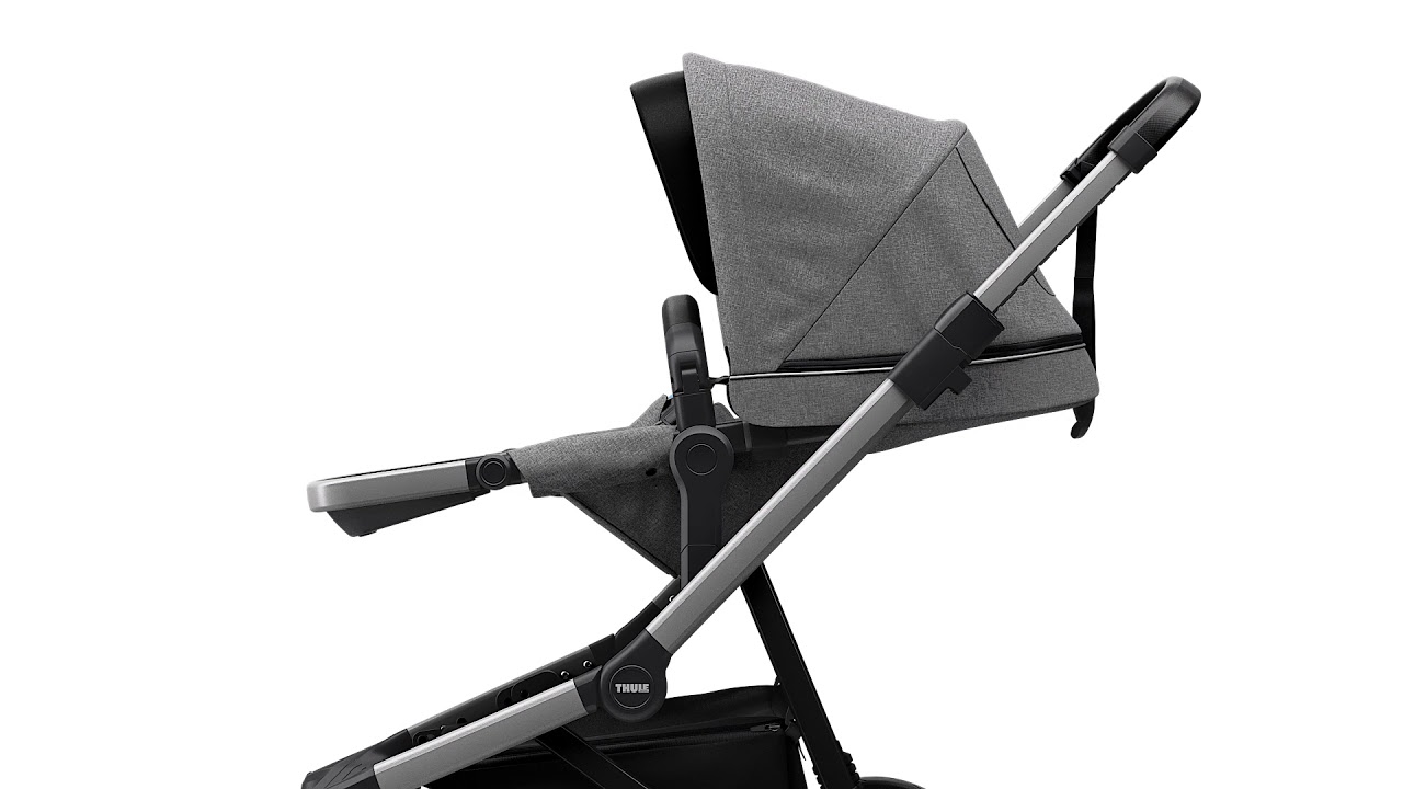 Thule Sleek Grey melange - Feature: Reclining seat