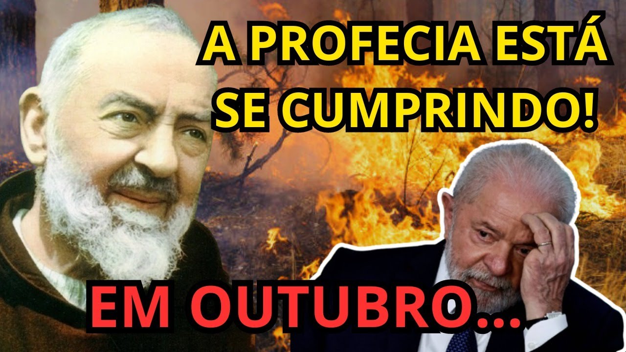 ASSUSTADOR: A Profecia de Padre Pio Para o Brasil Já Iniciou!