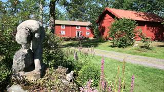 preview picture of video 'På kronobergska småstigar och Besök i hembygdsparken i Braås'