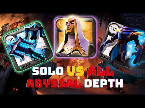 Arclight Blasters l SOLO Abyssal Depths - Clearing the Orange Zone l Albion Online