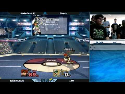 Natufest VI Pools - Chosen Juan (Roy) vs. LMT (Link/Luigi/Falcon)