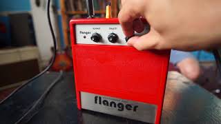 Video thumbnail for Elektronika VENTA PE11 Flanger BBD SAD1024 Germanium Vintage Soviet Guitar Pedal by GLvintageSHOP