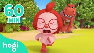 Please Don't Chase! 🦖 Hogi and Dino's Colorful Race｜Colors for Kids｜Hogi Nursery Rhymes｜Hogi Colors