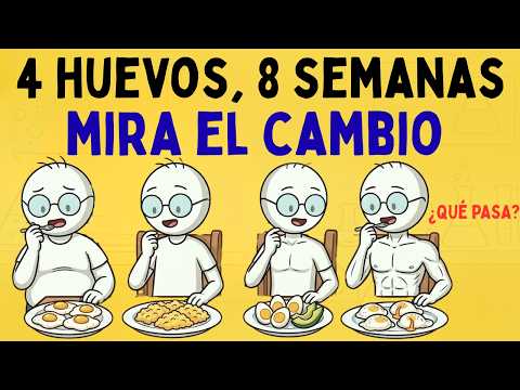 ¿QUÉ LE PASA A TU GRASA ABDOMINAL SI COMES 4 HUEVOS DIARIOS?