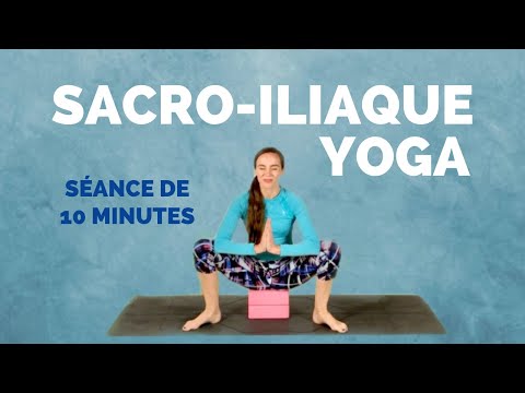 Yoga for SACROILIAC PAIN - 10 Minute Stretches and Exercises for Relief