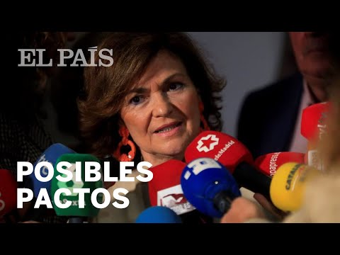 Carmen Calvo: "Quienes estén en el margen de radicalidad no serán objetivo de diálogo"