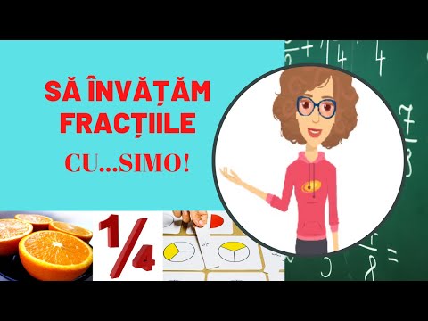 Matematica pe înțelesul celor mici: "Să învățăm fracțiile cu Simo!"