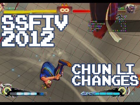 AE 2012: Chun Li changes & testing