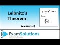 Leibnitz Theorem Beispiel ExamSolutions