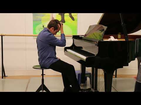 Michael Ostrovski  plays Arensky Etude #1 Op 19 B-minor; Chopin Valse #2 Op64 C#minor
