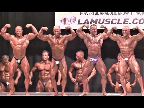 NABBA Universe 2010 - Men Short Comparisons