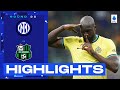 Inter Sassuolo 4 2 Lukaku At The Double Goals Highlights Serie A 2022 23