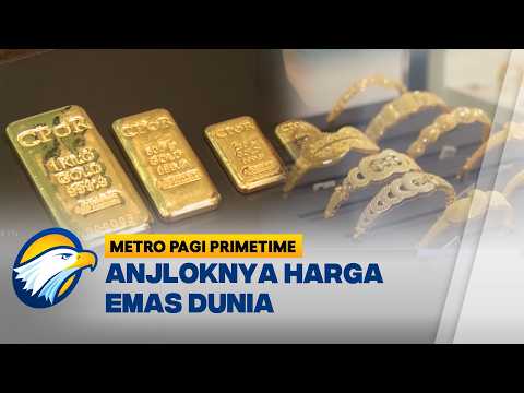 Harga Emas Dunia Anjlok, Antam Terpantau Turun - [Metro Pagi Primetime]