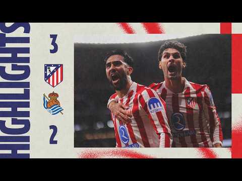Club Atlético de Madrid 3-2 Real Sociedad de Fút...