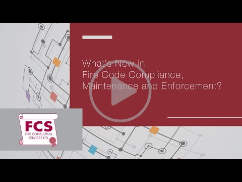 What's New in Fire Code Compliance, Maintenance and...