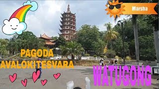 preview picture of video 'Wisata Semarang | Vihara Buddhagaya Watugong | Pagoda Avalokitesvara'