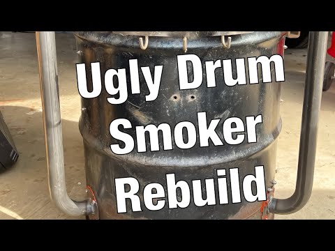 How to Build an Ugly Drum Smoker! Rebuilding a UDS