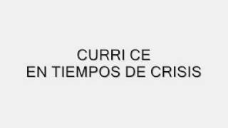 Currice -En tiempos de crisis