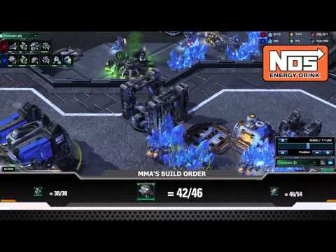 NOS Pro Performance Tip #21 - MMA's Terran Build (Starcraft 2 Tip)