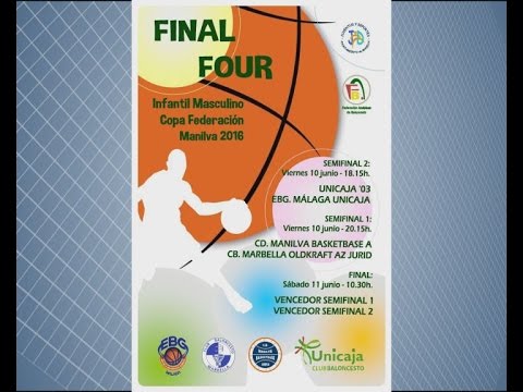 LOS INFANTILES DEL MANILVA BASKET BASE AFRONTAN LA FINAL FOUR DE LA CATEGORÍA