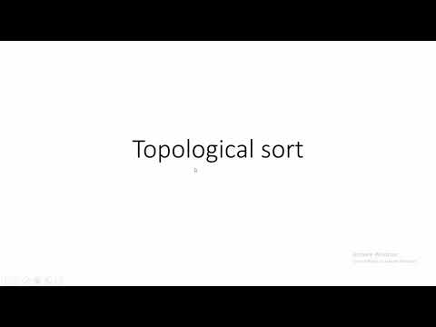 Topological sort part 2 : Implementation