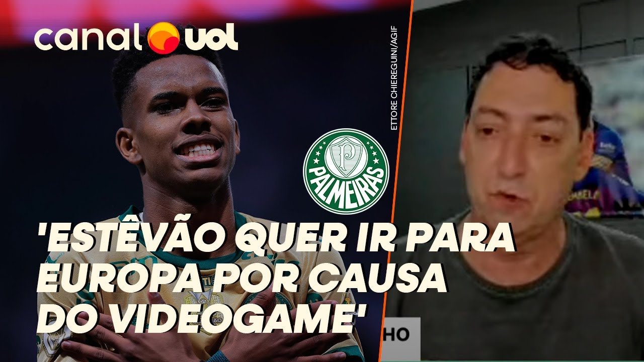 PALMEIRAS PERDERÁ ESTÊVÃO PARA O CHELSEA 'POR CAUSA DO VIDEOGAME', PVC EXPLICA