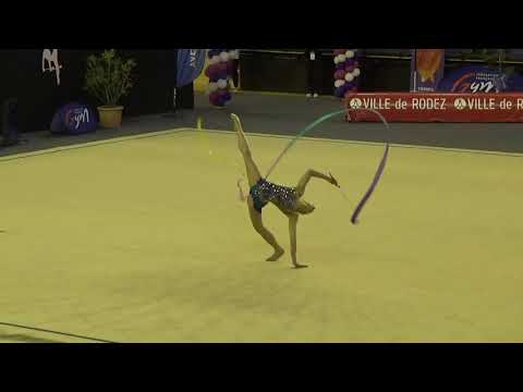 Axelle ruban finale Rodez avril18